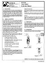 Preview for 1 page of Adtech SCX 102 Instruction Manual