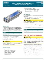 Preview for 1 page of ADTRAN 1184544P2 Quick Start Manual