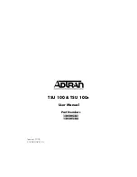 ADTRAN 1202052L1 User Manual preview