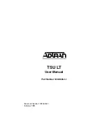 Предварительный просмотр 1 страницы ADTRAN 1202060L2-1 User Manual