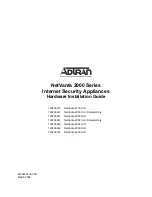 Preview for 1 page of ADTRAN 1202361L2 Hardware Installation Manual