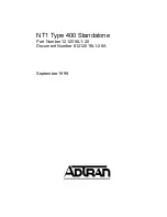 Предварительный просмотр 1 страницы ADTRAN 1212010 User Manual