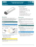 Preview for 1 page of ADTRAN 1490 TX Quick Manual