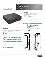 ADTRAN 621i XGS-PON ONT Quick Start preview