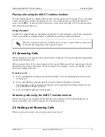 Preview for 13 page of ADTRAN Aastra 480i CT User Manual