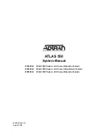 ADTRAN ATLAS 550 System Manual предпросмотр