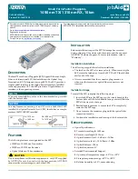 ADTRAN BVL3ADJD Manual preview