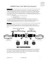 ADTRAN Cable Kit Tracer 3202 Instruction Manual предпросмотр