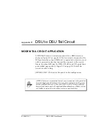 Предварительный просмотр 169 страницы ADTRAN DSU IV ESP User Manual