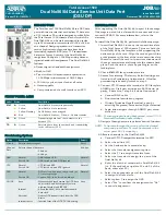 ADTRAN Dual Nx56/64 Instruction Manual предпросмотр