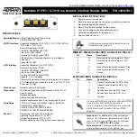 Предварительный просмотр 1 страницы ADTRAN E1 Installation Instructions