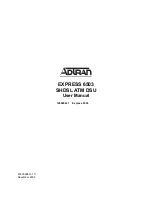ADTRAN EXPRESS 6503 User Manual preview