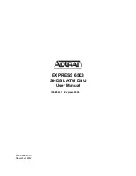 ADTRAN EXPRESS 6503 User Manual предпросмотр