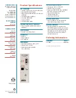 Предварительный просмотр 2 страницы ADTRAN Fractional T1 Tandem Channel Unit FT1-TDM Specifications