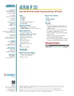 Preview for 4 page of ADTRAN IP 335 Specifications