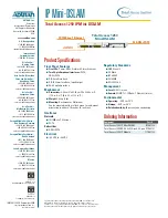 Preview for 2 page of ADTRAN IP Mini-DSLAM Specifications