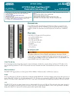 Предварительный просмотр 1 страницы ADTRAN jobAid 424RG3 Quick Start Manual