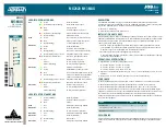 Предварительный просмотр 1 страницы ADTRAN MX2820 M13 MUX Features