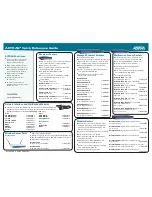 ADTRAN NetVanta 5305 Quick Reference Manual preview