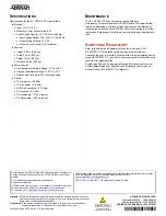 Предварительный просмотр 4 страницы ADTRAN SDX 611 GPON SFU ONT Quick Start