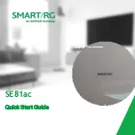 Preview for 1 page of ADTRAN SMART/RG SE81ac Quick Start Manual