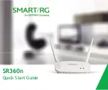 Preview for 1 page of ADTRAN SMART/RG SR360n Quick Start Manual