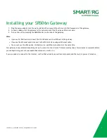 Предварительный просмотр 9 страницы ADTRAN SMART/RG SR506n User Manual