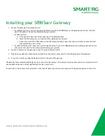 Preview for 8 page of ADTRAN SR905acv User Manual