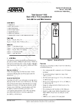 Preview for 1 page of ADTRAN Total Access 1500 Installation And Maintenance Manual