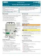 ADTRAN Total Access 480 Manual предпросмотр