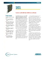 ADTRAN Total Access DSLAM Octal SHDSL Specification Sheet предпросмотр