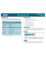 Preview for 2 page of ADTRAN TOTAL ACCESS OPTI-T200 Manual