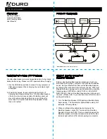 Preview for 1 page of ADURO Bee-Bop User Manual