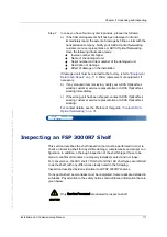 Предварительный просмотр 111 страницы Adva FSP 3000R7 Installation And Commissioning Manual