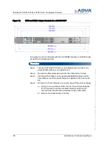 Предварительный просмотр 138 страницы Adva FSP 3000R7 Installation And Commissioning Manual