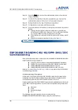 Preview for 364 page of Adva FSP 3000R7 Installation And Commissioning Manual