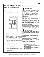 Preview for 15 page of Advance acoustic 01584A Instructions For Use And Parts List