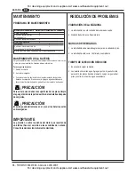 Preview for 16 page of Advance acoustic 01584A Instructions For Use And Parts List