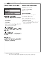 Preview for 24 page of Advance acoustic 01584A Instructions For Use And Parts List