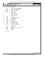 Preview for 29 page of Advance acoustic 01584A Instructions For Use And Parts List