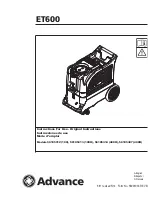 Advance acoustic 56105307 Instructions For Use Manual preview