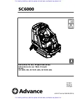 Preview for 1 page of Advance acoustic 56116000 Instructions For Use Manual