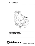 Preview for 1 page of Advance acoustic 56314009 Service Manual