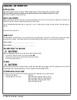 Preview for 4 page of Advance acoustic 56314009 Service Manual