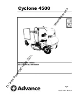 Advance acoustic 56380625 Instruction Manual preview