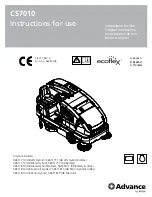 Advance acoustic 56511710 Instruction Manual preview