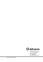 Preview for 92 page of Advance acoustic Adfinity 17ST Service Manual