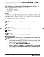 Предварительный просмотр 33 страницы Advance acoustic Adfinity X20C Instructions For Use Manual