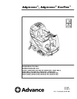 Предварительный просмотр 1 страницы Advance acoustic Adgressor EcoFlex Series Instructions For Use Manual