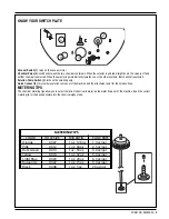 Предварительный просмотр 5 страницы Advance acoustic ALL CLEANER Instructions For Use And Parts List